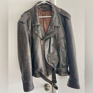🔴Leather Motorcycle Jacket